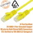 Comsol CAT 6 Network Patch Cable - RJ45-RJ45 - 0.5m, Yellow