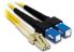 Comsol Single Mode Duplex Fiber Patch Cable 9/125 OS2, LC-SC - 10M