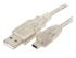 Teamforce USB2.0 Mini Cable - A-Male to B-Male 5-Pin, 1m