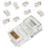 Microtech RJ45 - Plug for Stranded Cables (10 Pack)