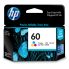 HP CC643WA #60 Ink Cartridge - Tri-Colour, 165 Pages - For HP Deskjet D1160/D2560/D2660/D5560/F2410/F2480/F4280/F4480 Printer