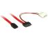 Generic Slimline Serial SATA Data Cable for Slim/Notebook SATA Optical Drives - 30cm