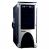 HuntKey H201 Aeolus Gaming Tower Case - No PSU, Black/Silver4x USB2.0, Audio, FireWire, eSATA, ATX/BTX