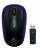Logitech M205 Wireless Mouse - Purple, Snap on Mini USB Receiver, 1000dpi