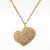 PNY 4GB Bling Attache Flash Drive - Retractable, USB2.0 - Pave Style Heart Pendant