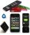 Generic iPhone 3G - PixelSkin Licorice Black + Enki iPhone 3G Battery