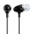 Cygnett GrooveJets Black Earphones with mic for iPhone