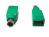 Rock USB - PS2 Male Converter for Mouse - Green