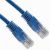 Astrotek CAT 5E UTP Patch Cable, RJ45-RJ45 - 0.5m, Blue