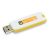 Kingston 4GB Data Traveler G2 - Retractable, USB2.0 - Yellow/White