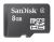 SanDisk 8GB Micro Secure Digital High Capacity Card
