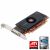 Ati FirePro 2450 - 512MB DDR3, DX10.1, 2xVHDCI (Quad Display, DVI & VGA capable), Fansink, Low Profile - PCI-Ex16