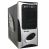 HuntKey H001 Hercules Midi-Tower Case - No PSU, Silver/Black2x USB, Audio, FireWire, ATX