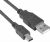 Astrotek USB A-Male to Mini-B 5 pin Male, Black - 1m