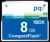 PQI 8GB Compact Flash Card - 150X