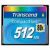 Transcend 512MB Compact Flash Card - 80x