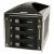 Addonics RTIV435SMR5 RAID Tower IV - Black4xSnap-In Moble Rack, 4-port Hardware Port Multiplier, RAID 0,1,5,5+S,10, eSATA/USB2.0
