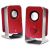 Logitech LS11 Speakers - 2 Channel, 3W RMS, Auxiliary Input - Red