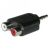 Generic RCA Female to 3.5mm Stereo Male Adapter