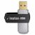 Imation 8GB Swivel Flash Drive - Swivel Connector, Miniature Form Factor, Write Protect Switch, USB2.0 - Silver/Black