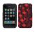 Speck TechnoAngle Case - Suitable For iPhone 3G, iPhone 3GS - Triangles Black/Red