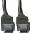 Teamforce Firewire Cable - IEEE1394A, 6P-6P 18cm
