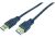 Comsol USB3.0 Extension Cable - Male-Female, Up to 4.8Gbps - 1M