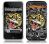 Ed_Hardy Tattoo Skin Tiger - Suitable For iPhone 2G, 3G, 3GS - Grey