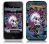 Ed_Hardy Tattoo Skin Skull & Roses - Suitable For iPhone 2G, 3G, 3GS - Blue