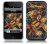 Ed_Hardy Tattoo Skin Winged Snake - Suitable For iPhone 2G, 3G, 3GS - Black