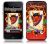 Ed_Hardy Tattoo Skin Joker Card - Suitable For iPhone 2G, 3G, 3GS - Red