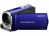 Sony HandyCam DCRSX43L Camcorder - BlueMemory Stick Pro Duo/SD Card, 60xOptical Zoom, 2.7