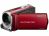 Sony HandyCam DCRSX43R Camcorder - RedMemory Stick Pro Duo/SD Card, 60xOptical Zoom, 2.7