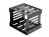 SilverStone SilverStone CFP53 Painted Steel Bay Converter, Converts 3x5.25`` Into 3x3.5`` HDD Bays, Anti-Vibration Design, Black, Better For Raven Cases