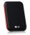 LG 500GB External HDD - Black/Red - 2.5