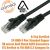 Comsol CAT 5E Network Patch Cable - RJ45-RJ45 - 1.0m, Black