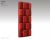 Switcheasy Cubes Silicone Case - To Suit iPod Nano 5G - Red