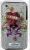 Ed_Hardy Crystal Faceplate - Love Kills Slowly To Suit iPhone - White