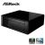 Asrock ION330-BK Mini Desktop Barebone - BlackAtom 330 (1.60GHz), 2xDDR2-667, NO/HDD,  DVD-DL, GigLAN, 5.1Chl-HD, VGA, DVI, HDMI