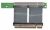 PCI_Case IPC-SSC006-5 - 1U Risercard w. 1x 32-bit PCI Slot, Flatcable
