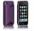 Case-Mate ID Credit Card Case - To Suit iPhone 3G - Purple Rubber