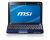 MSI U135 Netbook - BlueAtom N450(1.66GHz), 10