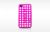 iLuv Soft-Coated Ultra Thin Emoticon Case - To Suit iPhone 4 - Pink