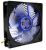 SilverStone AP121 Fan - 120x120x25mm, Fluid Dynamic Bearing, 1500rpm, 35.36CFM, 24.4dBA - Blue Fan Blades