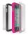 Cygnett Snaps Duo Silicon Frame - To Suit iPhone 4 - Pink & Black