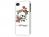 Ed_Hardy Tattoo Skull + Rose - To Suit iPhone 4 - White Background