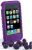 Speck Pixel Skin Case - To Suit iPhone 3GS - w. JWIN Bluetooth Headset - Purple