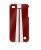 Trexta Autobahn Series Case - Snap On - To Suit iPhone 4 - White/Red