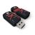 Patriot 16GB XPorter Rage Flash Drive - Read 27MB/s, Write 25MB/s, Retractable Connector, USB2.0 - Black/Red