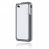 Incipio DuroSHOT DRX Semi-Rigid Soft Shell Case - To Suit iPhone 4 - White/Light Grey
